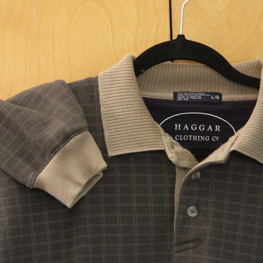 Oversized Plaid Men's Shirt